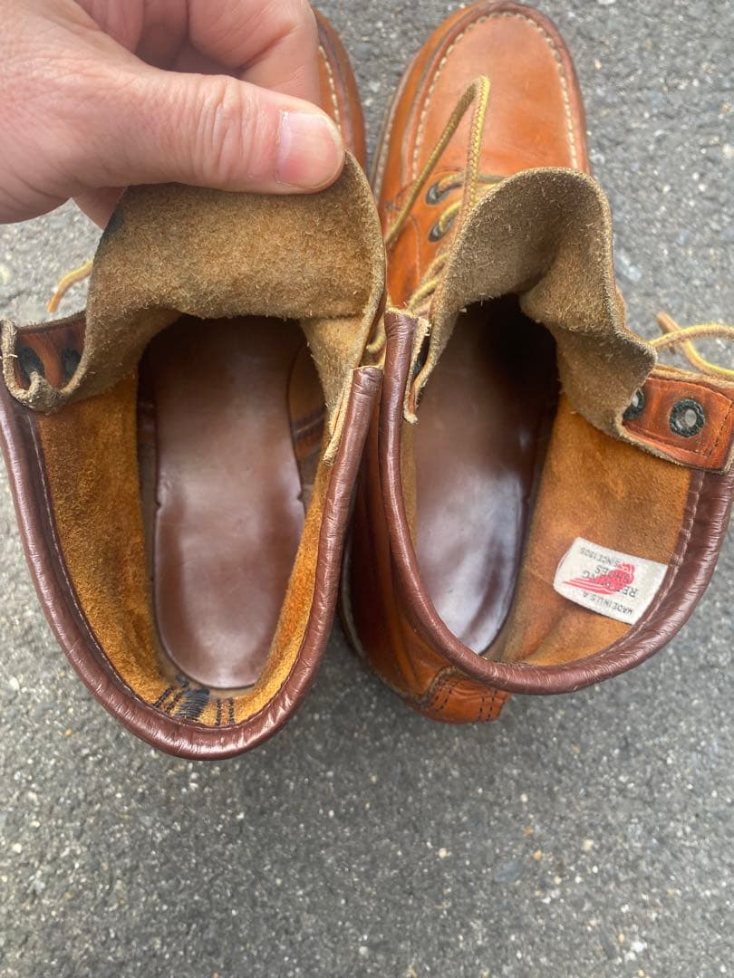 レッドウィング 875 アイリッシュセッター モックトゥ 縦羽タグ 9E 27㌢