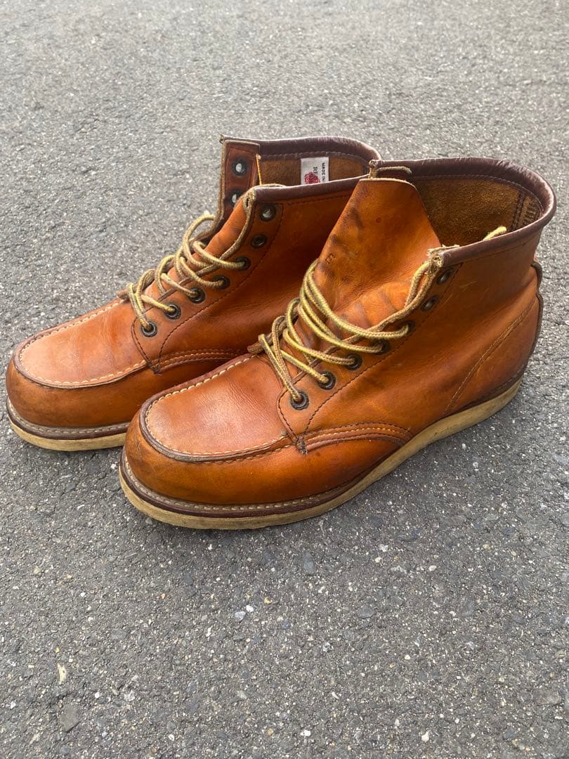 レッドウィング 875 アイリッシュセッター モックトゥ 縦羽タグ 9E 27㌢