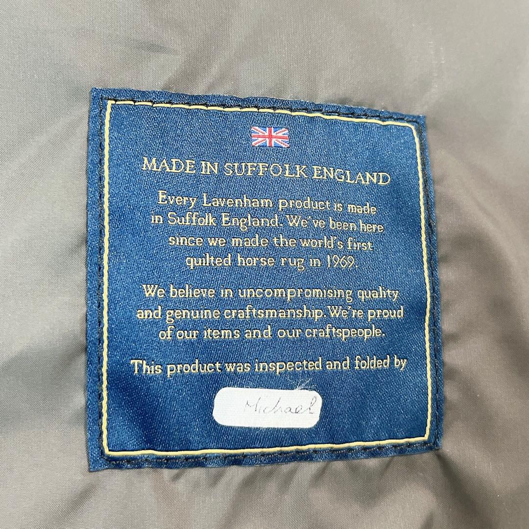 ラベンハム ビッグ キルト ロングライン バートン　キルティング　コート　フード