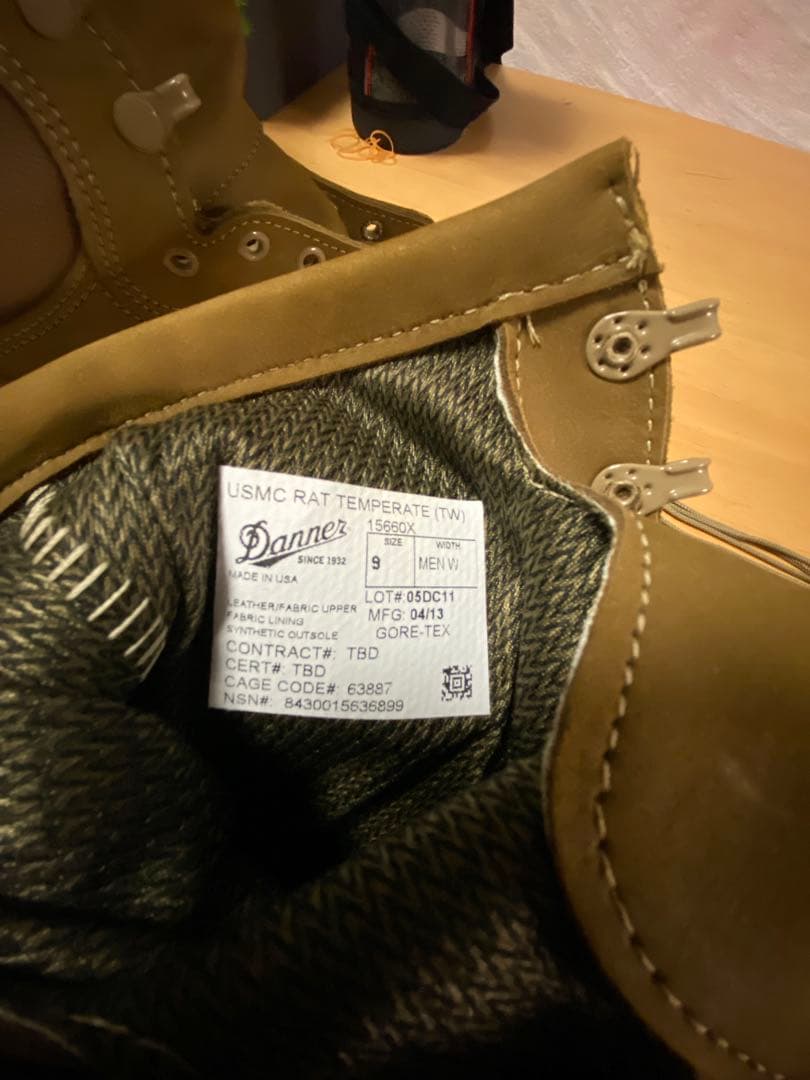 米軍 ブーツ ダナー　DANNER サイズUS9 27 cm