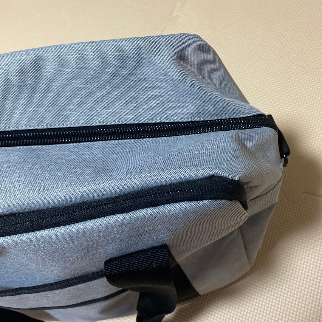 JONESボストンバッグ グレー ブラック　ほぼ未使用品　ゴルフバッグ