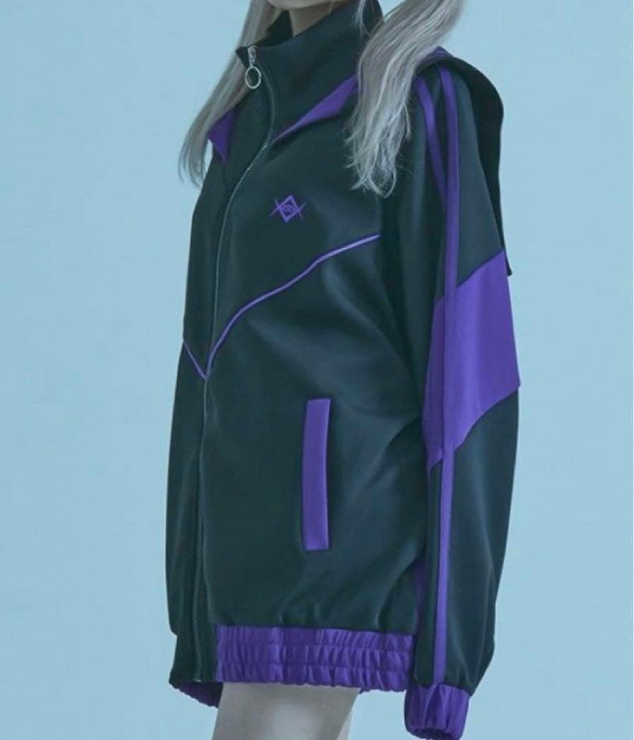 REFLEM レフレム BIG切替セーラーカラージャージ パーカー