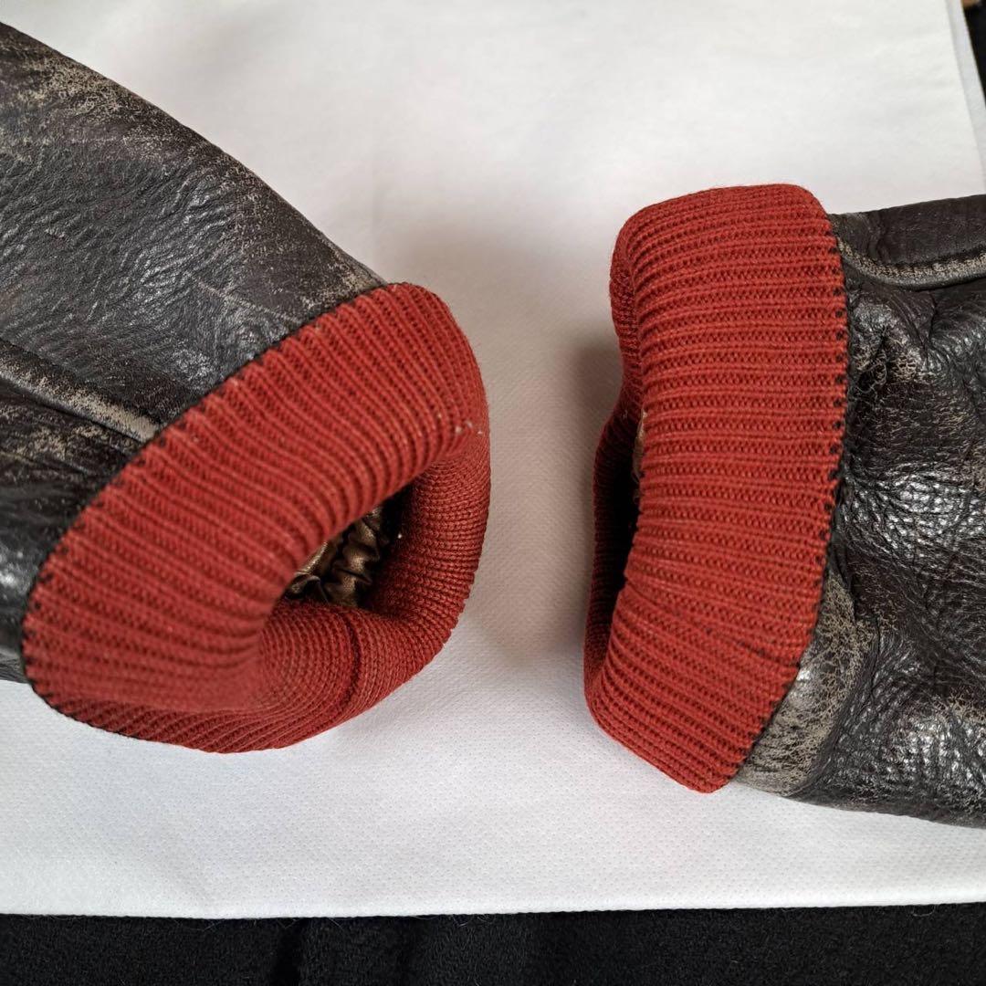 メンズビギ 復刻デザイン ウールスタジャン サイズ4 黒 ブラック