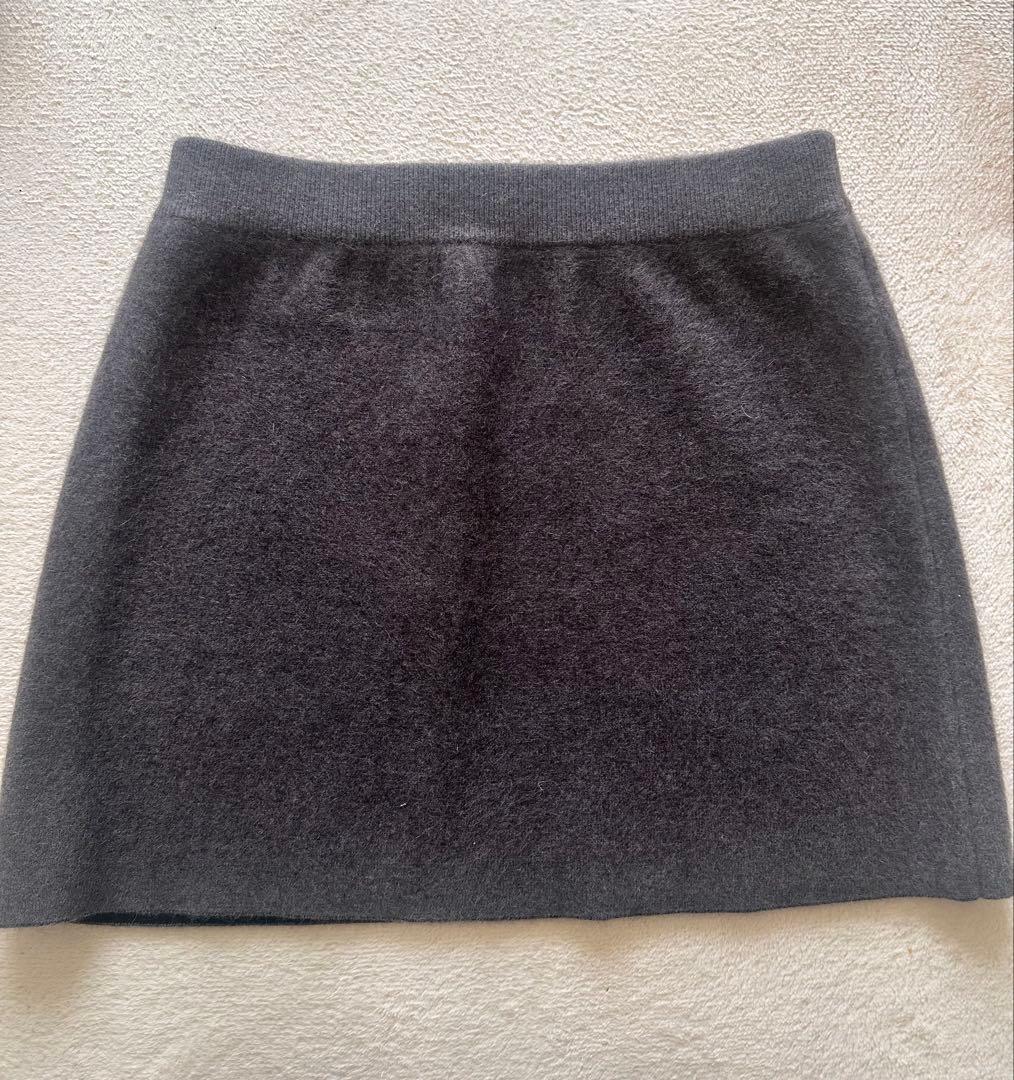 完売色　美品　カオス　リネーレリバーミニスカート　2025AW