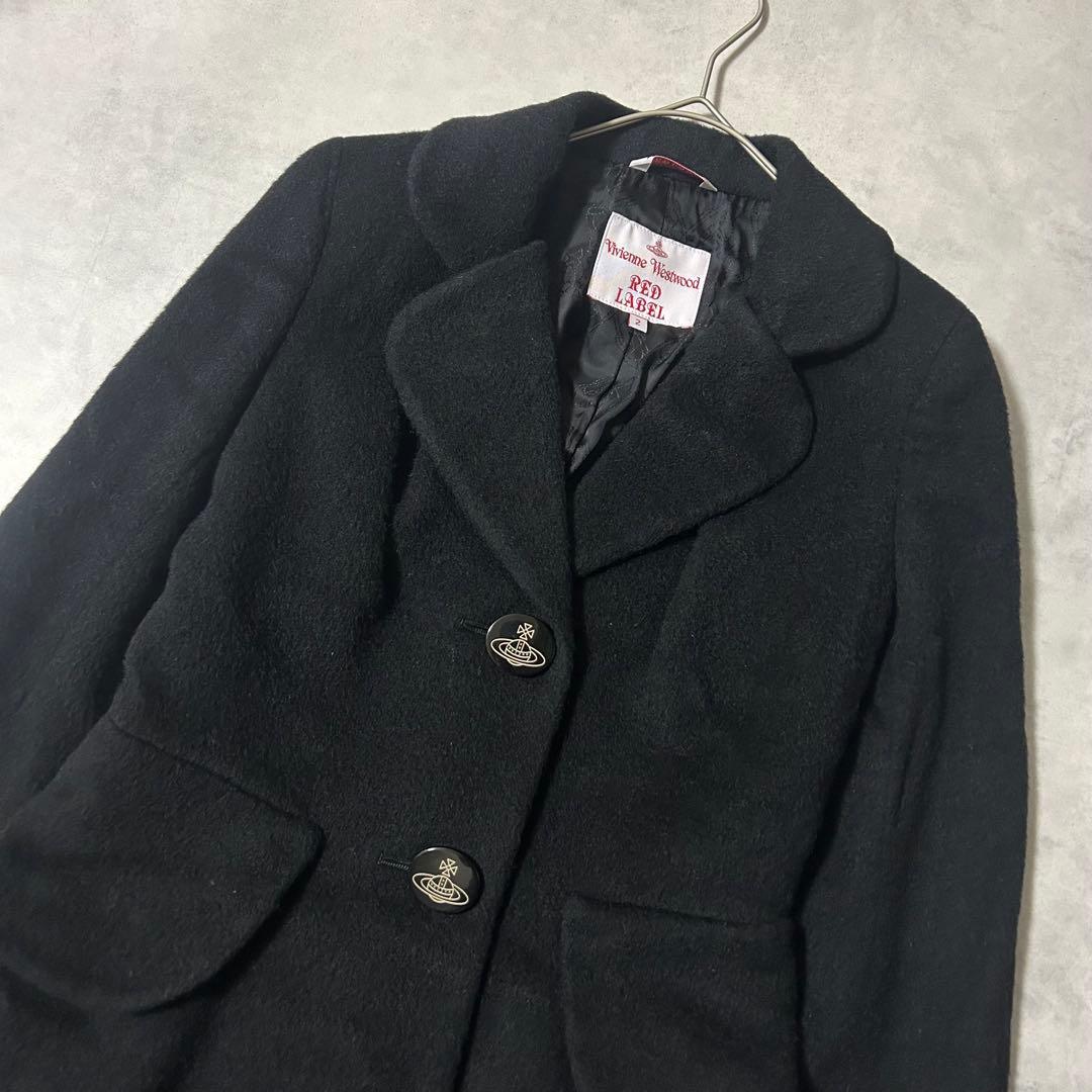 美品✨ヴィヴィアンウェストウッド ラブコート ロング オーブボタン アルパカ混