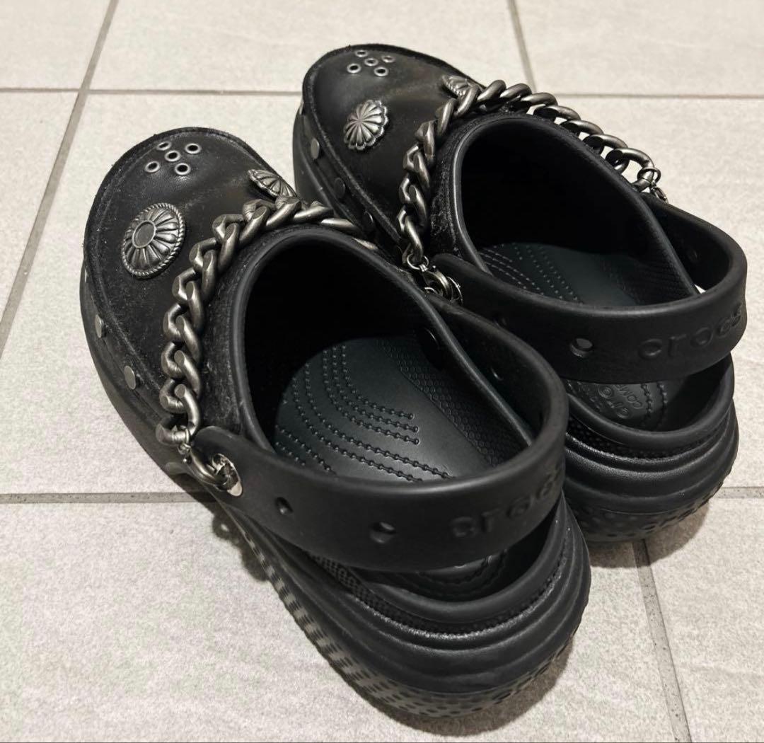 【最終値下げ】クロックス Stomp 厚底 crocs メガクラッシュ 美品級