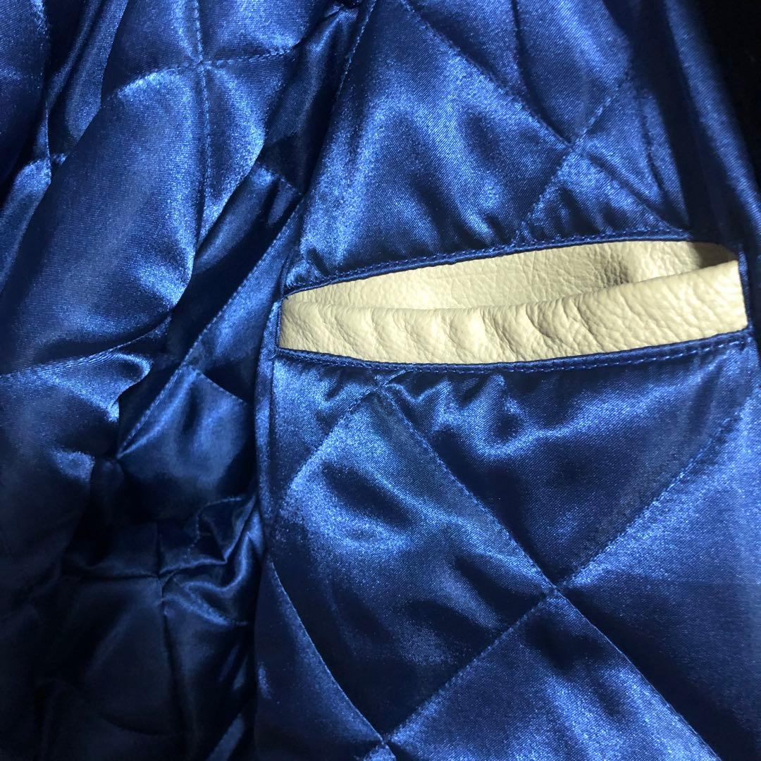 black eye patch 22SS レザーバーシティジャケット スタジャン