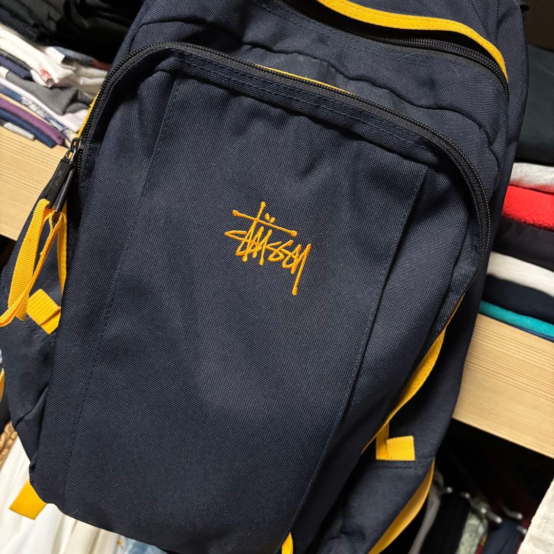 90s old stussy 紺タグ バックパック リュック
