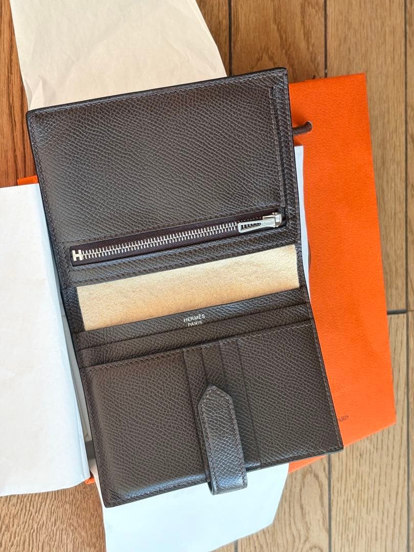 【2026新品仕上げ】エルメスベアンコンパクトヴォーエプソン刻印Z (2021)