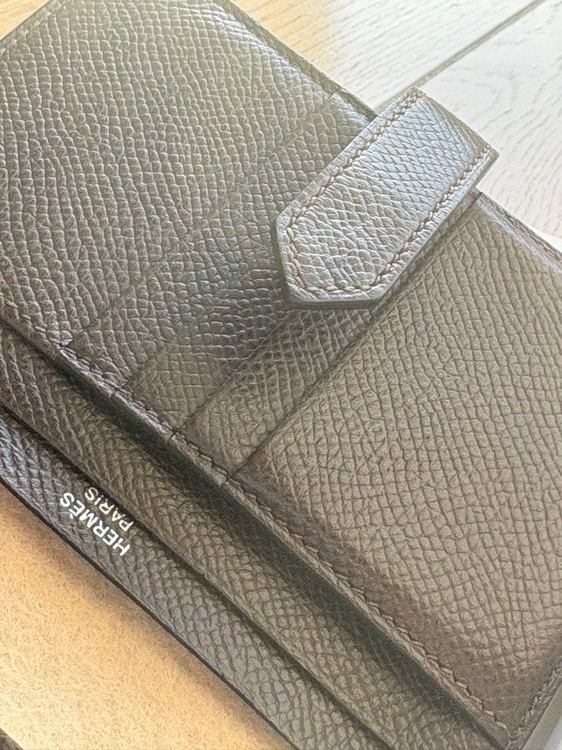 【2026新品仕上げ】エルメスベアンコンパクトヴォーエプソン刻印Z (2021)