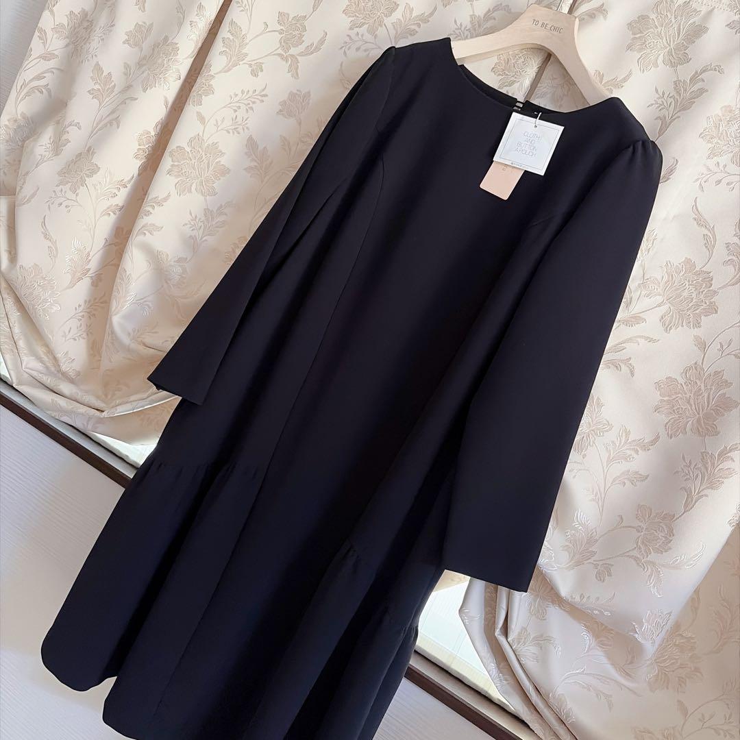 新品 大きいサイズ ローズティアラ フリル ワンピース