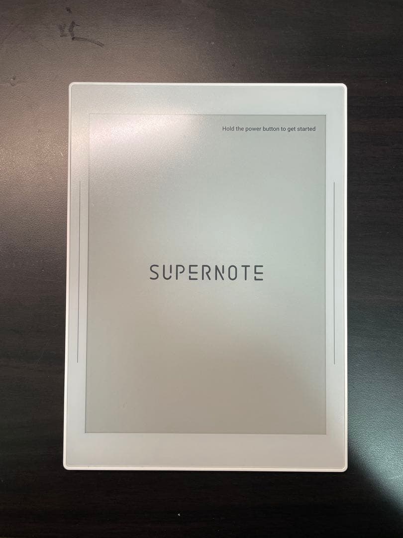 SUPERNOTE NOMAD A6ホワイト 純正カバーと純正ペン付き