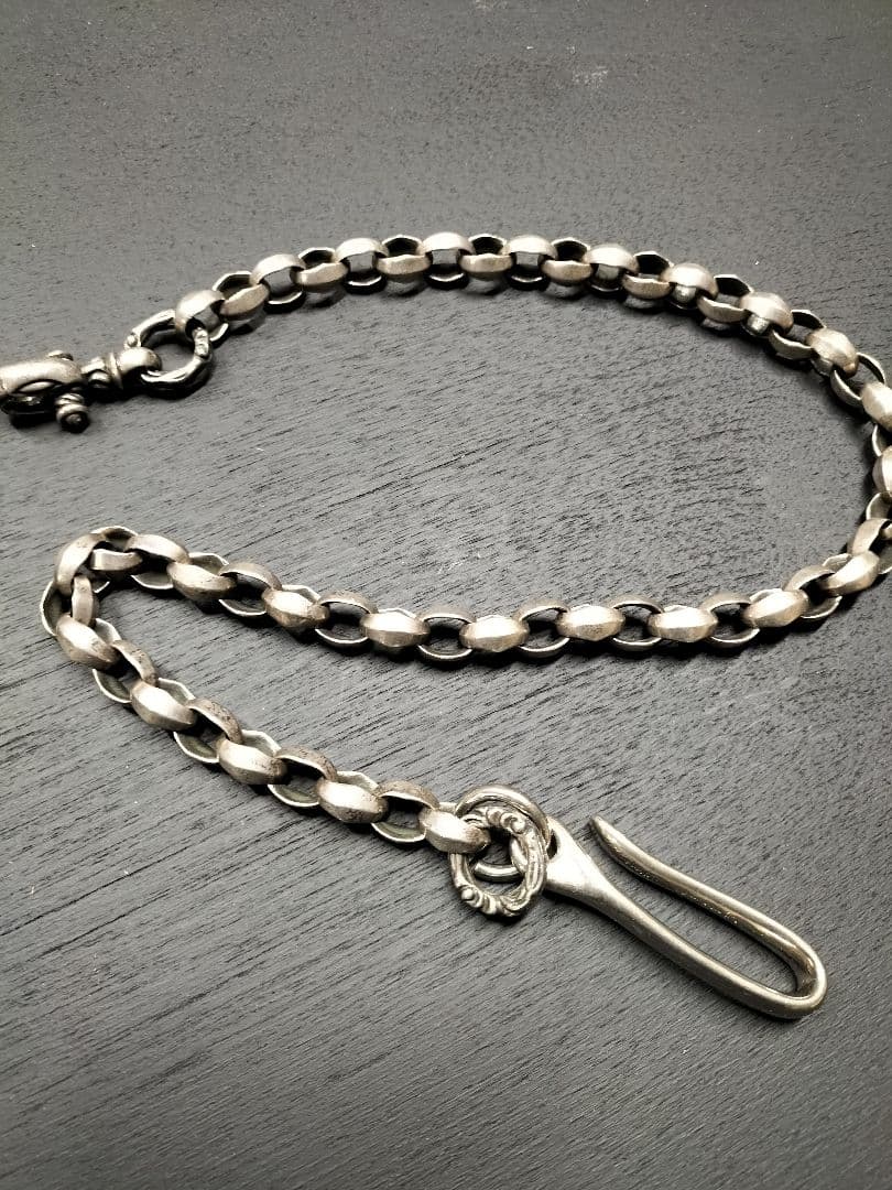 レナードカムホート　タイプ　ウォレットチェーン　シルバー925