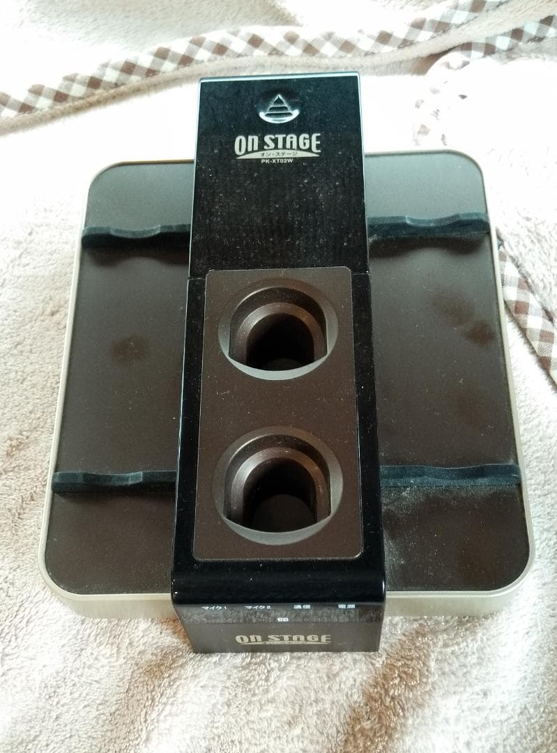 カラオケ PK-XT02W(付属品一部欠)＋増設マイク 動作確認済