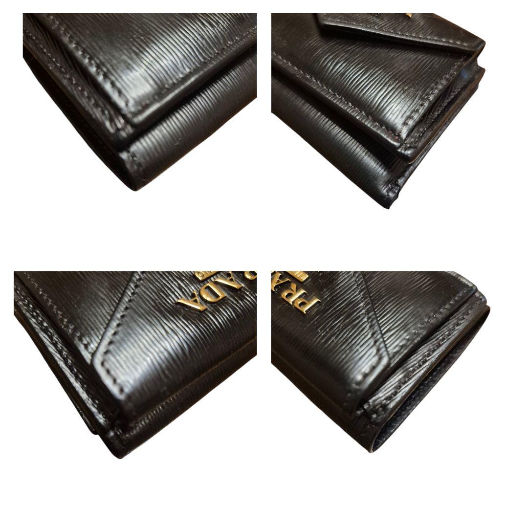 ＰＲＡＤＡ　プラダ　サフィアーノ　三つ折り財布 x