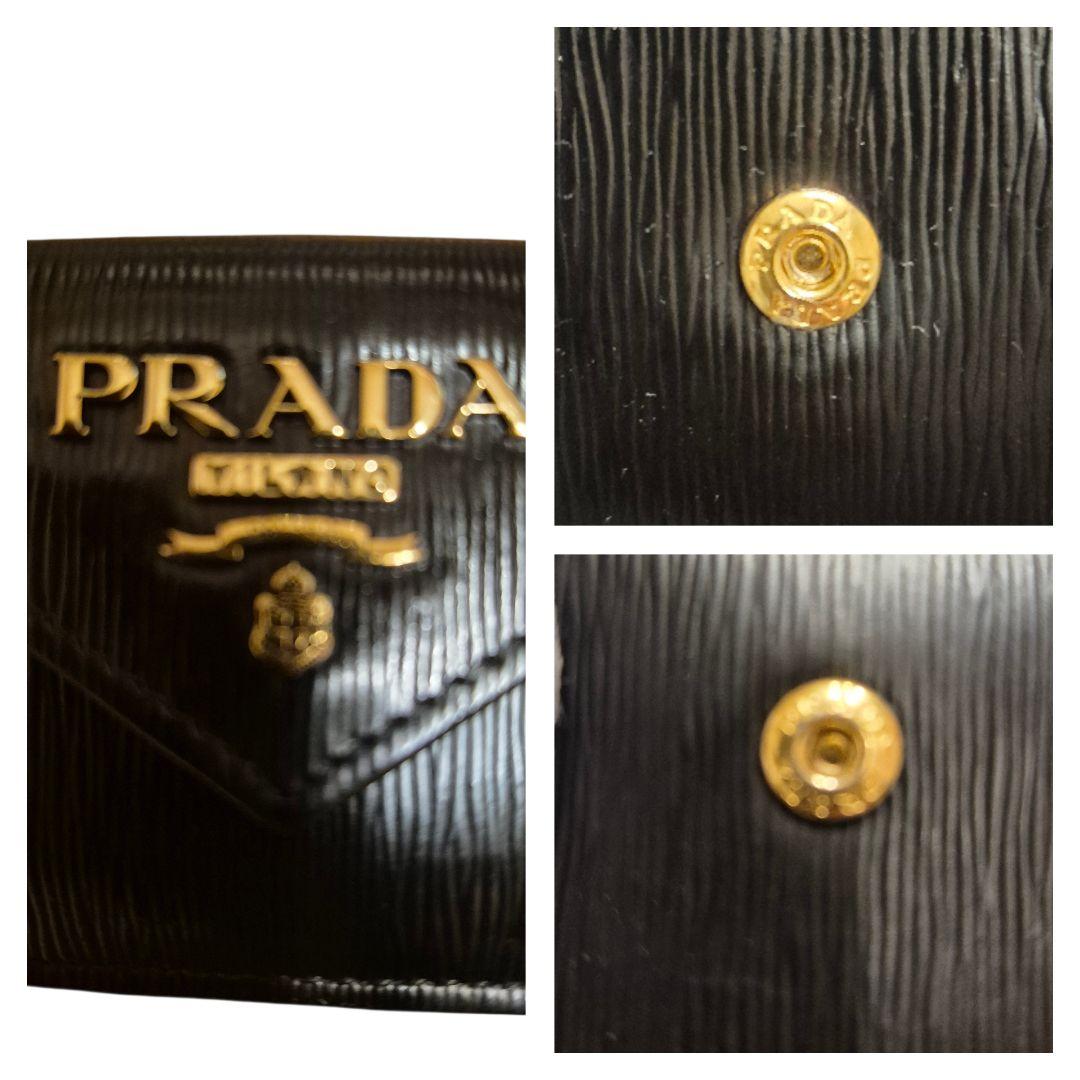 ＰＲＡＤＡ　プラダ　サフィアーノ　三つ折り財布 x