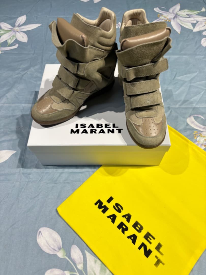 Isabel Marant Bekett スニーカー　カーキ　サイズ37