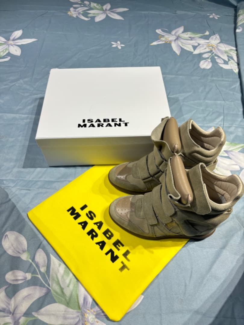 Isabel Marant Bekett スニーカー　カーキ　サイズ37