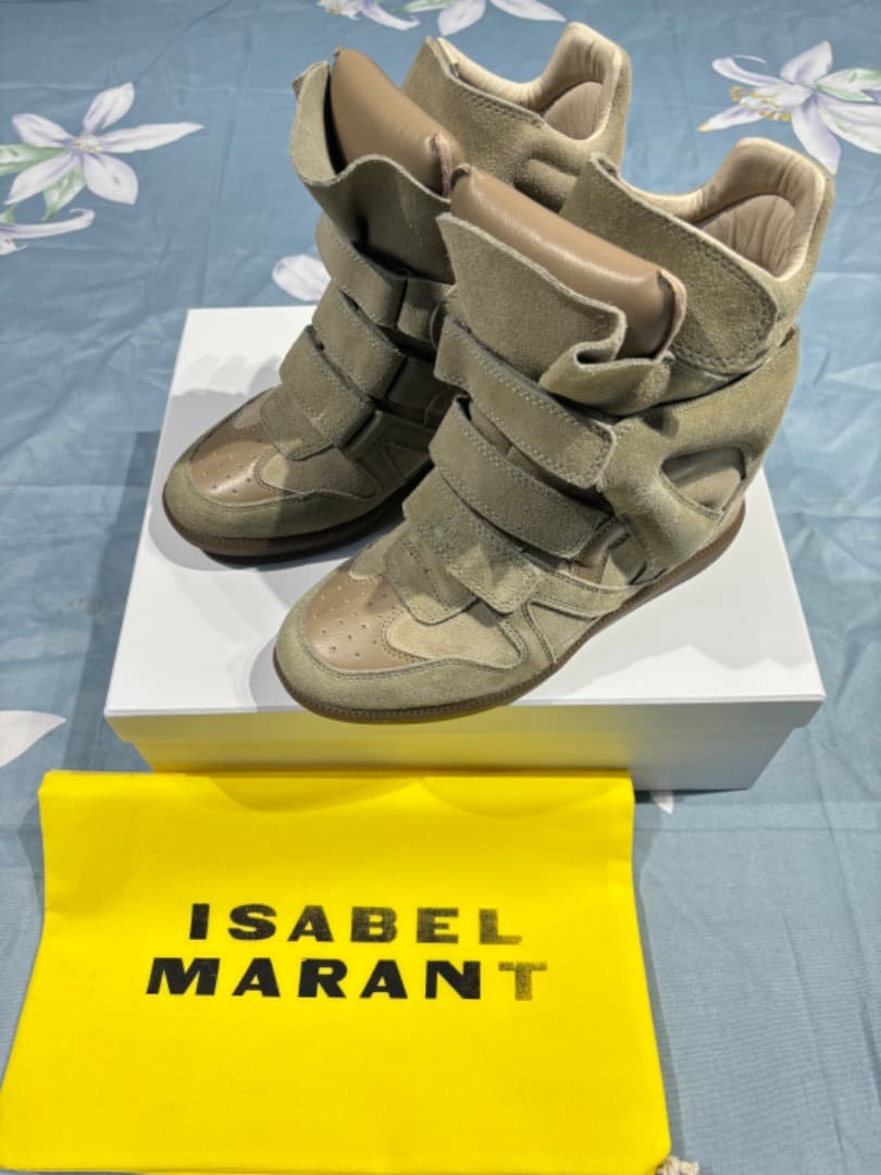 Isabel Marant Bekett スニーカー　カーキ　サイズ37