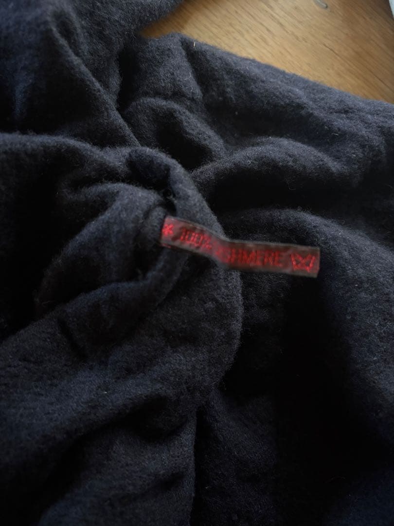 ダニエラグレジス　ネイビー ×チェック柄　リバーシブルジャケット