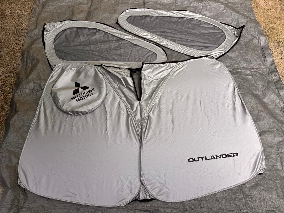 三菱自動車 アウトランダーGN0W用 ワンタッチサンシェード