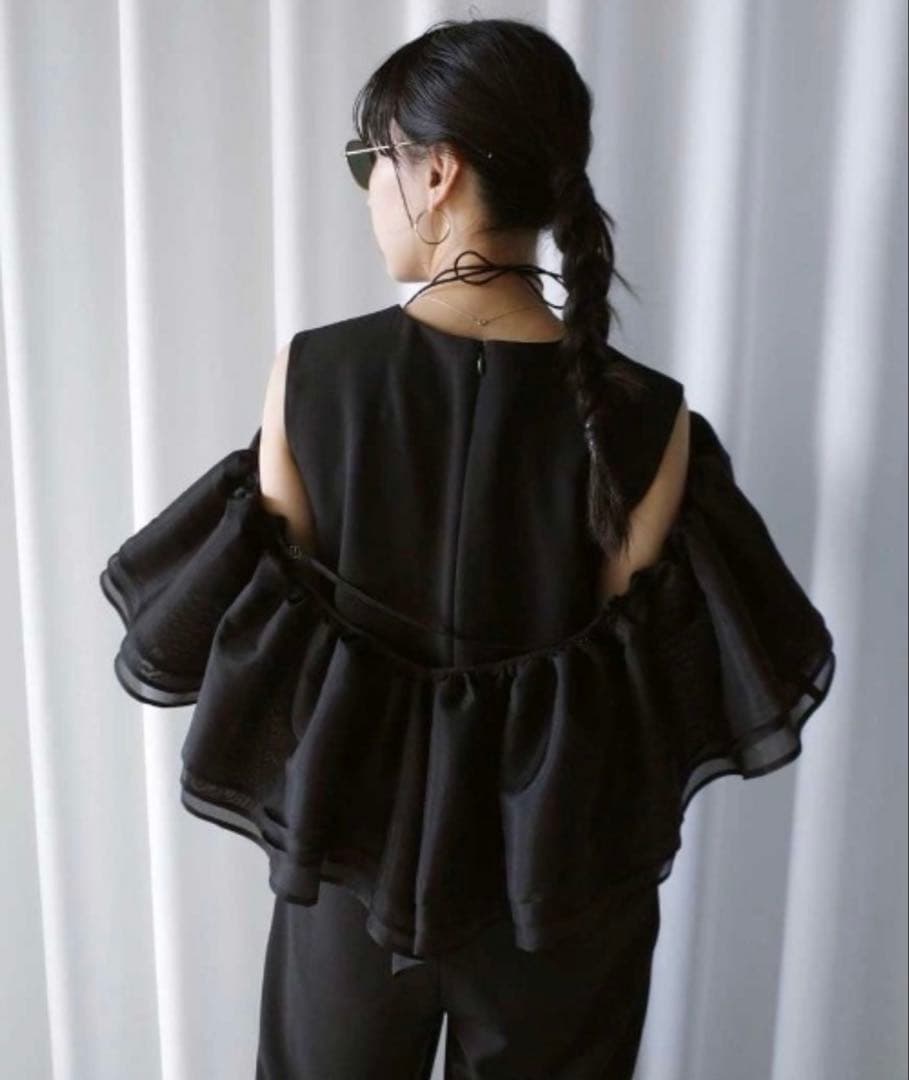 由美子Ameri FRILL ROMPERS