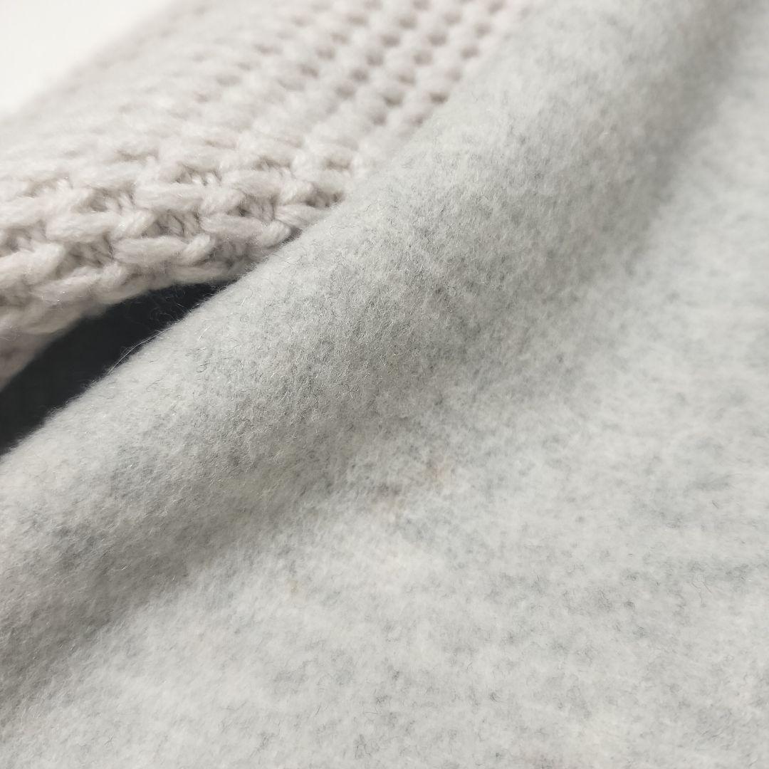 ゆ*☆様 ANAYI　アナイ　ムートン　ボアジャケット　パーカー　異素材　切替え