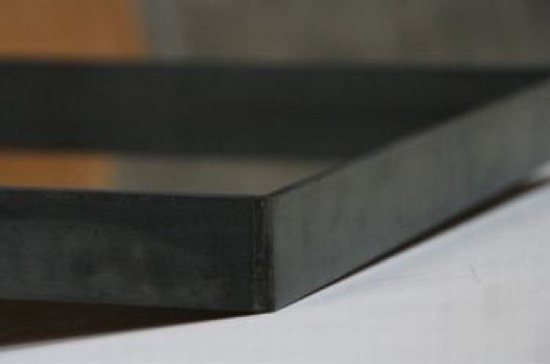 金属製壁掛けミラー 約520mm x 約420mm