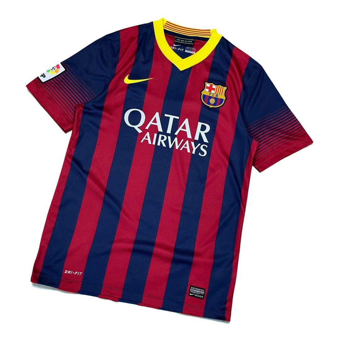 【美品】13/14 FCバルセロナ #10 メッシ ユニフォーム ホーム S