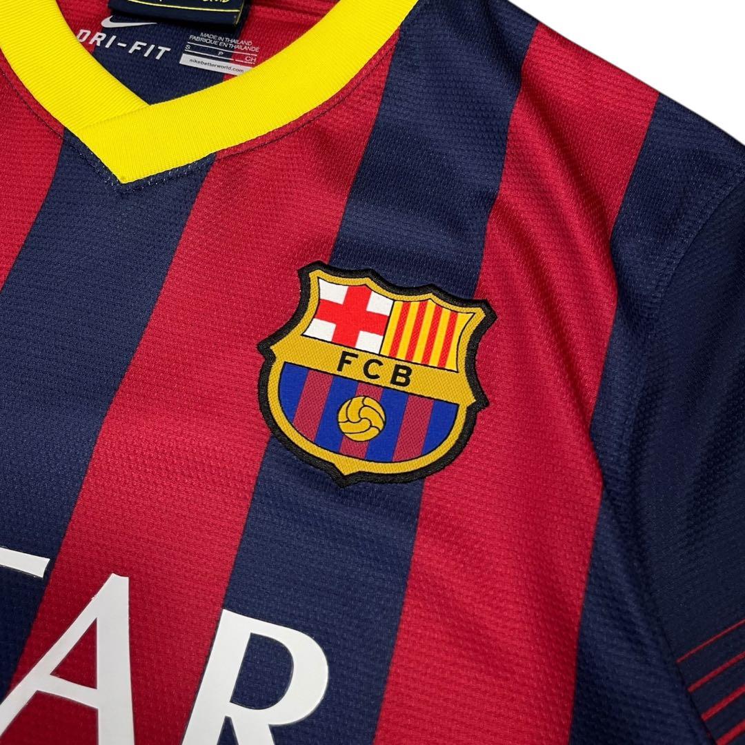 【美品】13/14 FCバルセロナ #10 メッシ ユニフォーム ホーム S