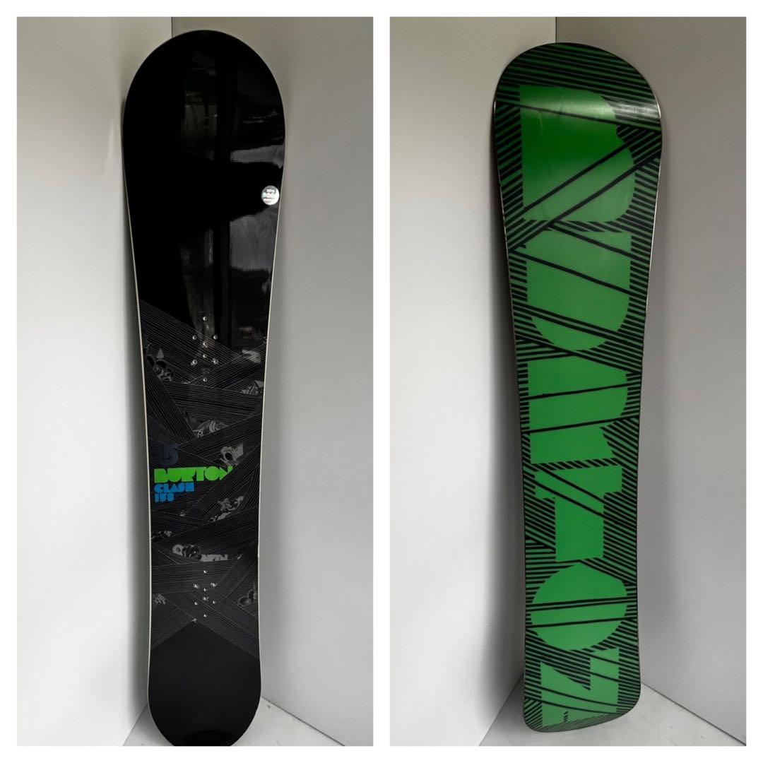【BOAブーツ付き】Burton CLASH 158cm スノーボード3点セット