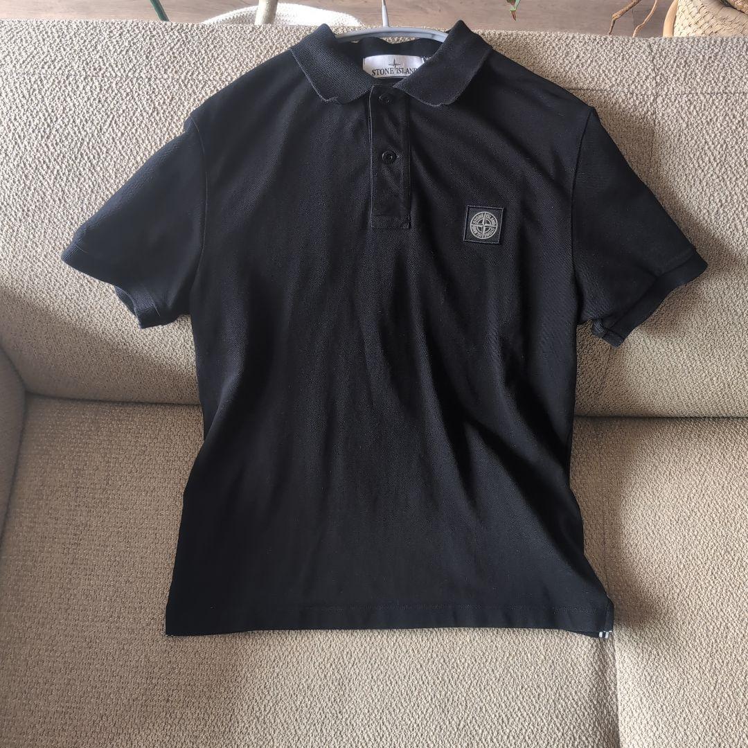 k*e様 STONE  ストーンアイランド 半袖ポロシャツ M 黒