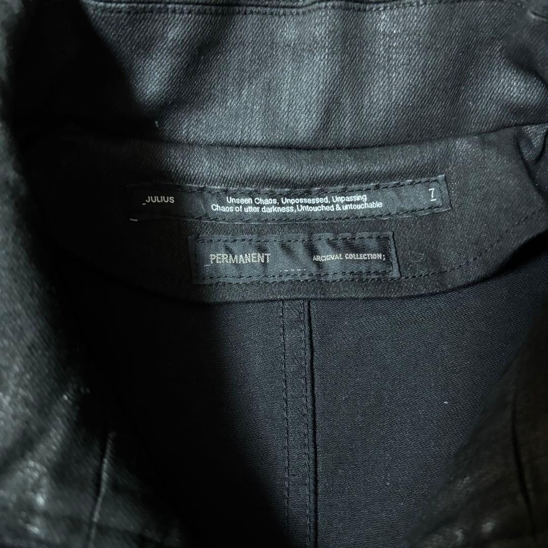 JULIUS 21AW ジャットネック デニムジャケット