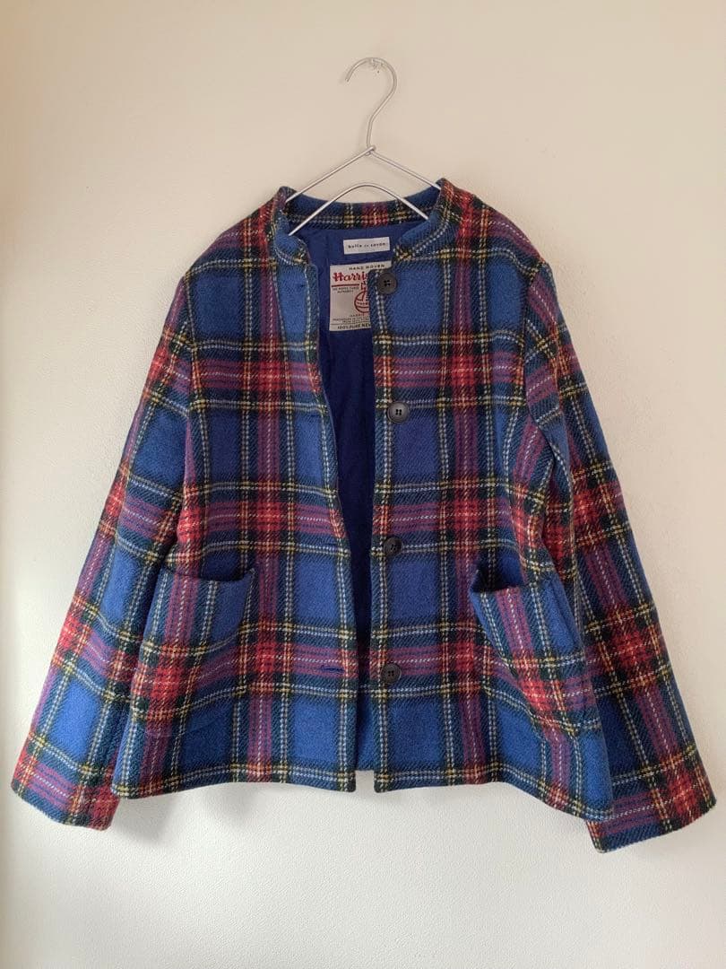 ✨ YOKORAです✨ビュルデサボン ハリスツイード ウール ジャケット