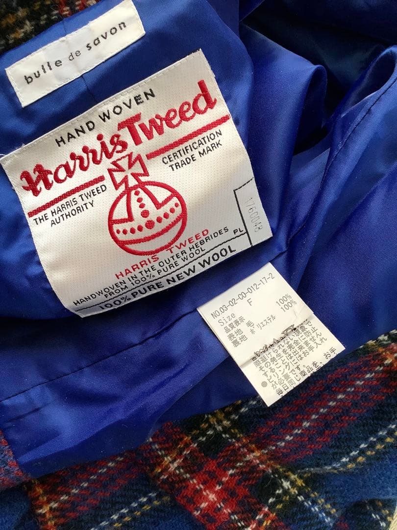 ✨ YOKORAです✨ビュルデサボン ハリスツイード ウール ジャケット