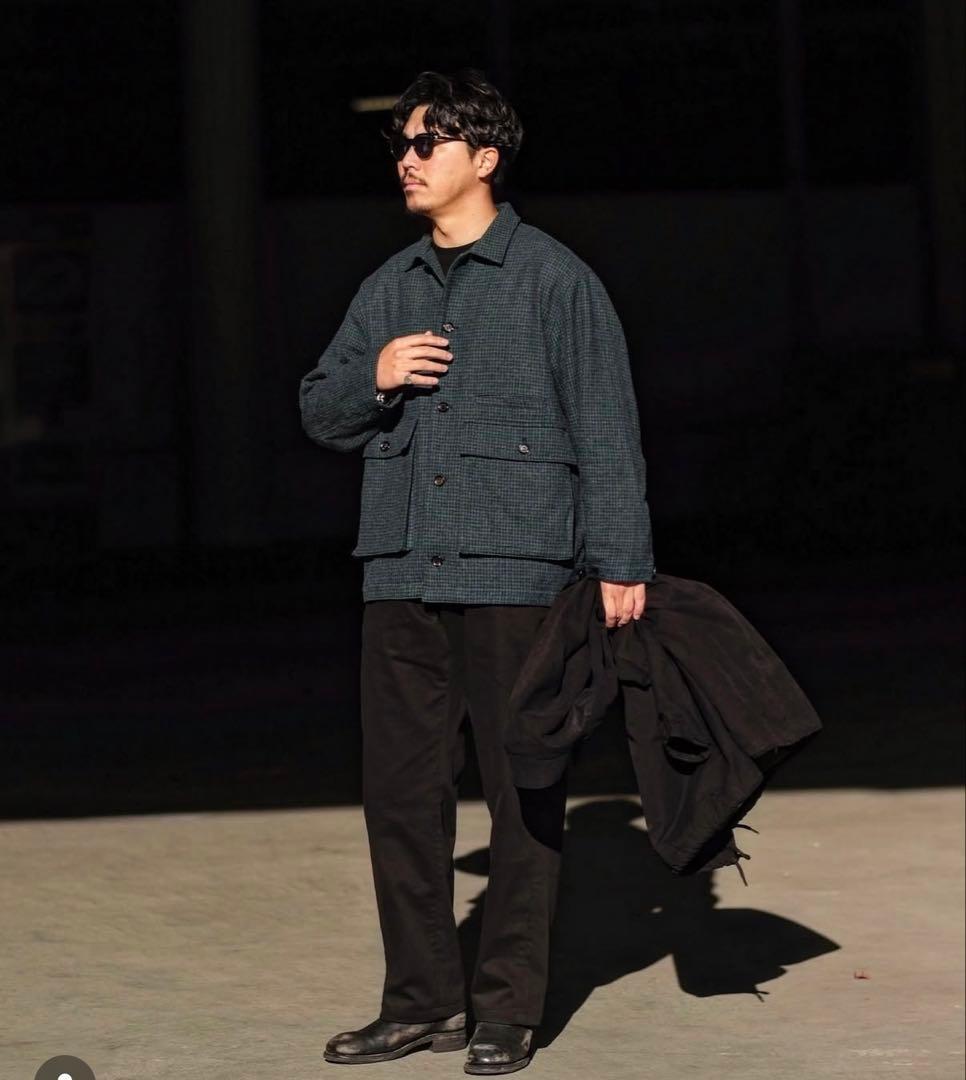 ジャケット・アウター echeveria alpaca wool trip jkt 1 ovy