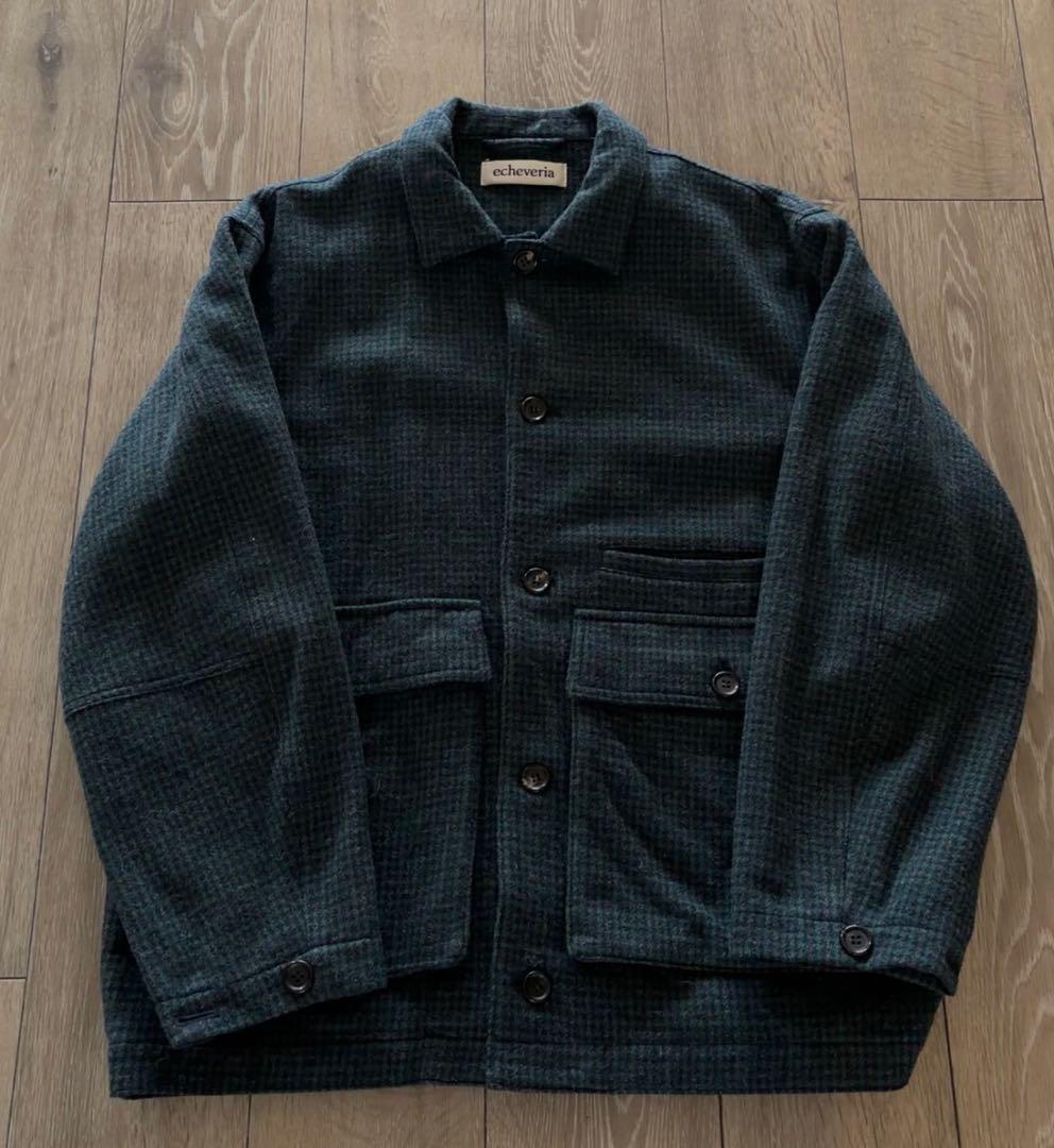 ジャケット・アウター echeveria alpaca wool trip jkt 1 ovy