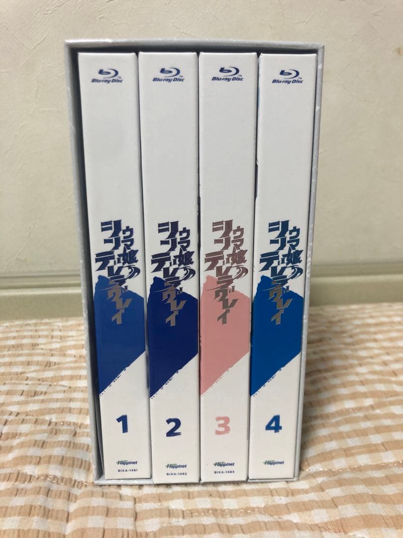 Blu-ray ウマ娘 シンデレラグレイ 全４巻セット　アニメイト特典BOX付き
