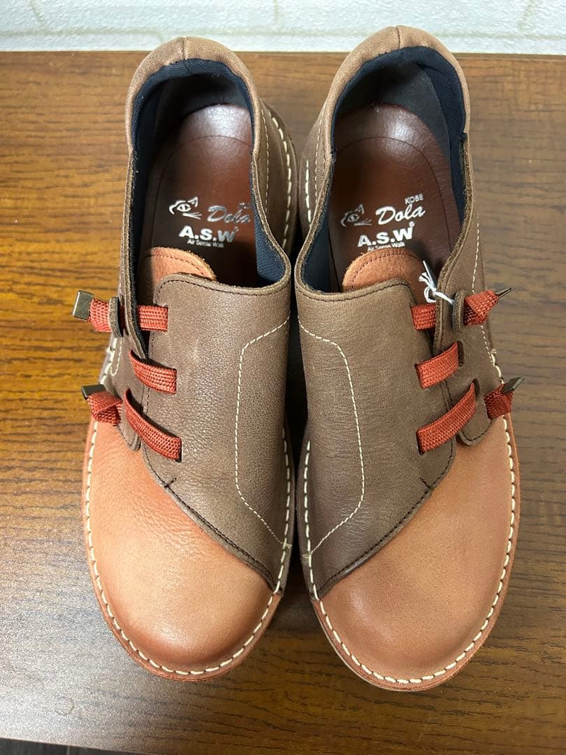 Dola A.S.W/国産レザースリッポン【23cm】