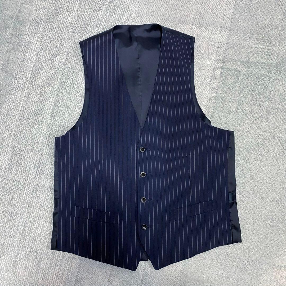 SUIT SELECT　3ピース　ストライプスーツセット　A5