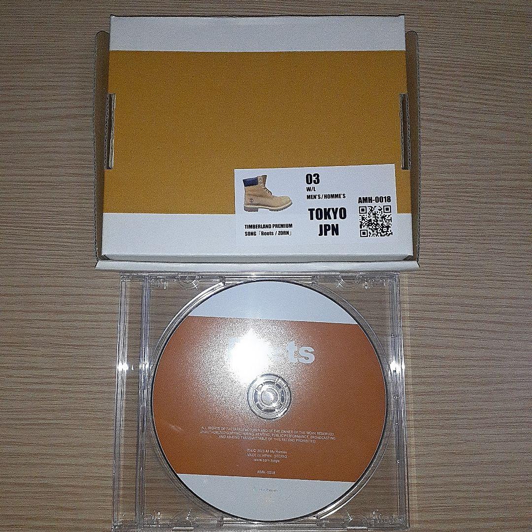 ZORN【Roots】Timberland 50周年記念 CD