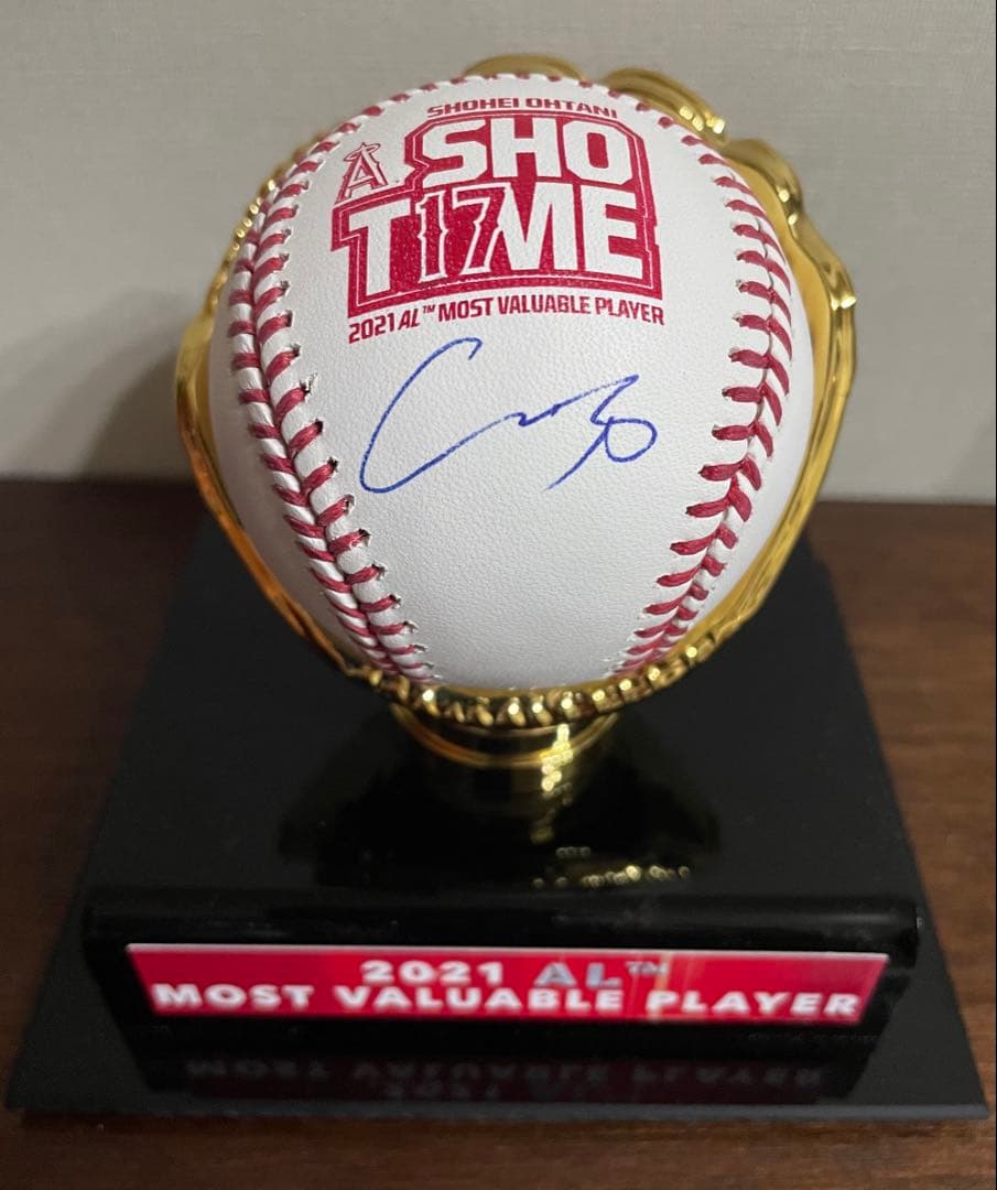 【S】大谷翔平 直筆サインボール MLB公式&Fanaticsホログラム