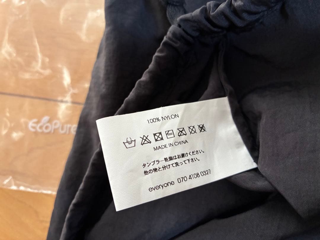 新品　everyone nylon kachiduke エブリワン　巾着　バッグ