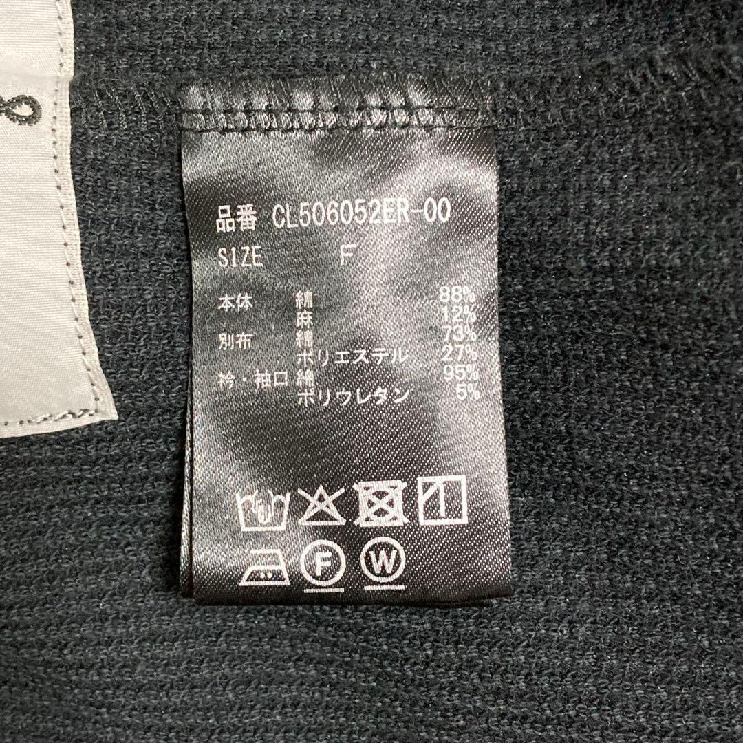 2025AW✨ カレンソロジー ＜&RC＞ワッフルヘンリープルオーバー　黒　F