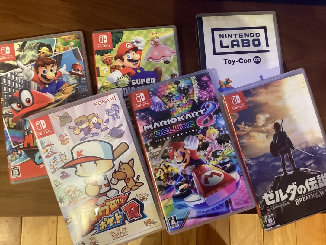 Nintendo Switch ゲームソフト 6本セット！