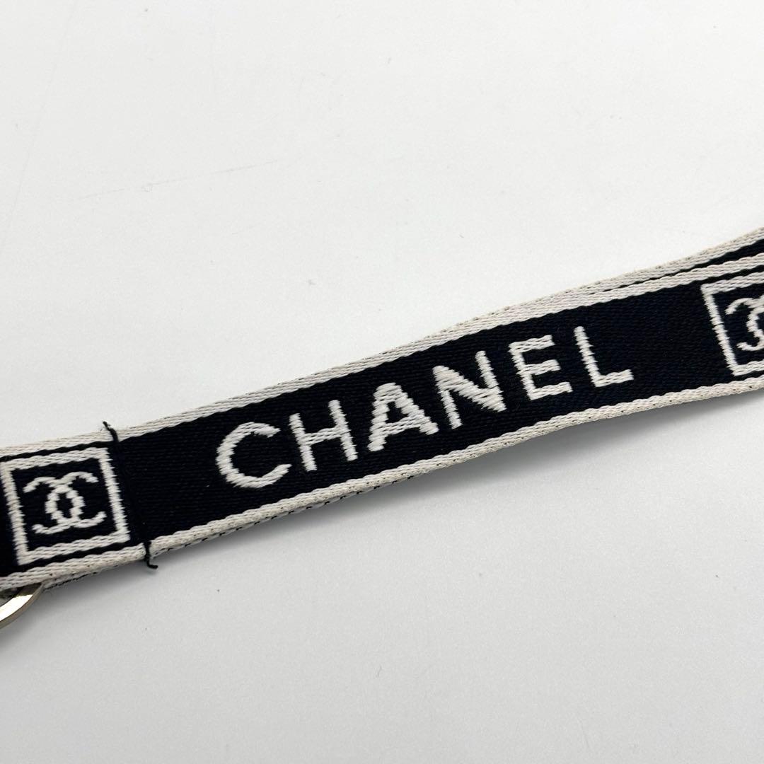 希少✨️ CHANEL スマホショルダー 携帯ストラップ ロゴ ココマーク