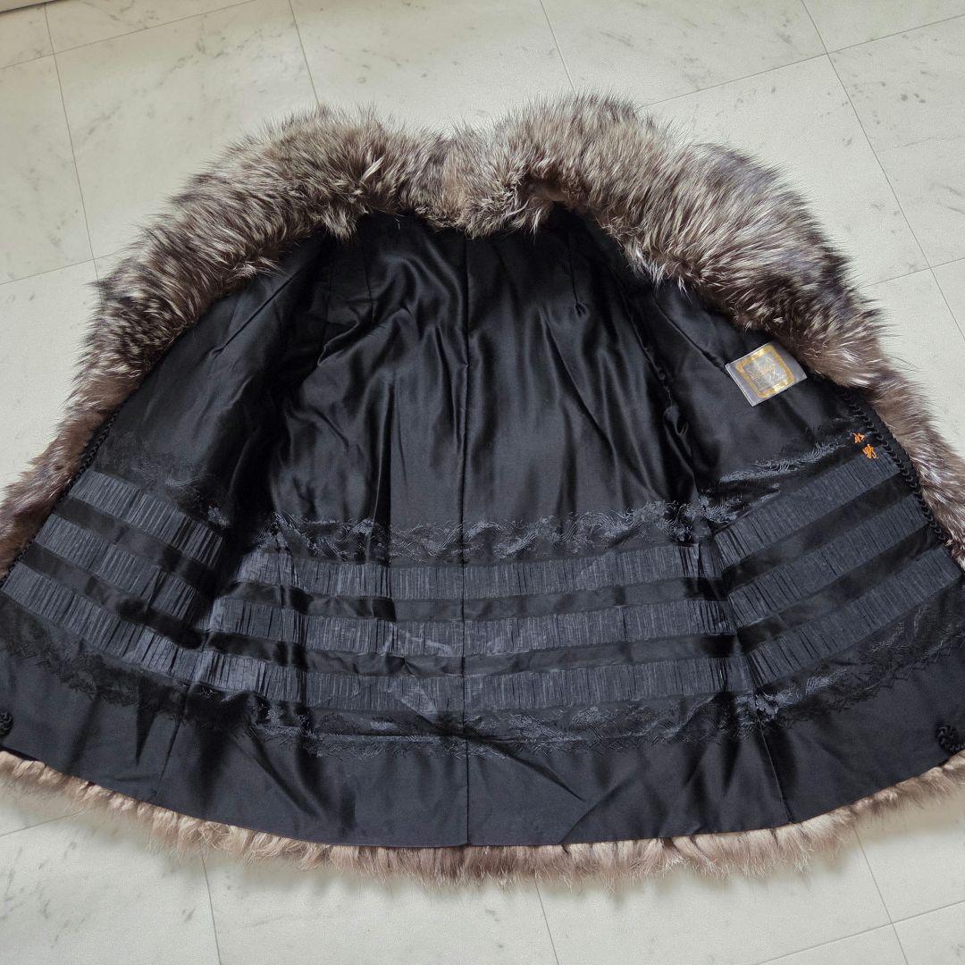 サガフォックス 金サガ　ファーコート シルバーフォックス 13号