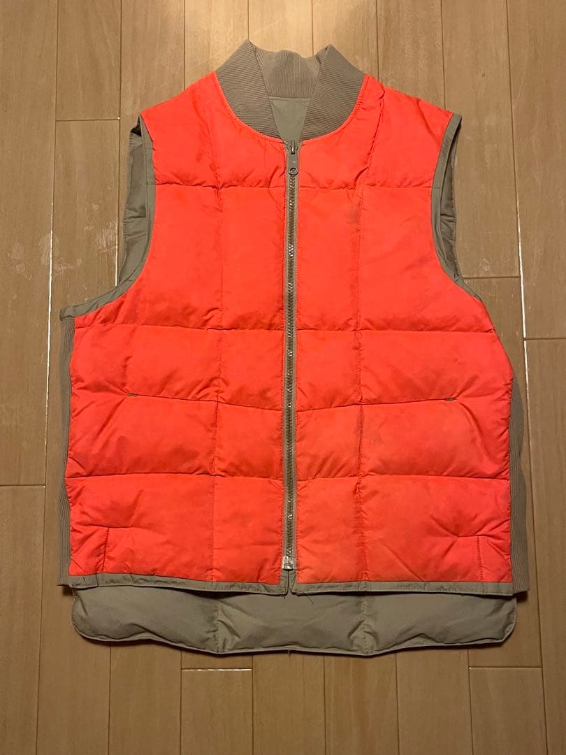 ＫS L.L.Bean ハンティング用リバーシブル　ダウンベスト　USA製