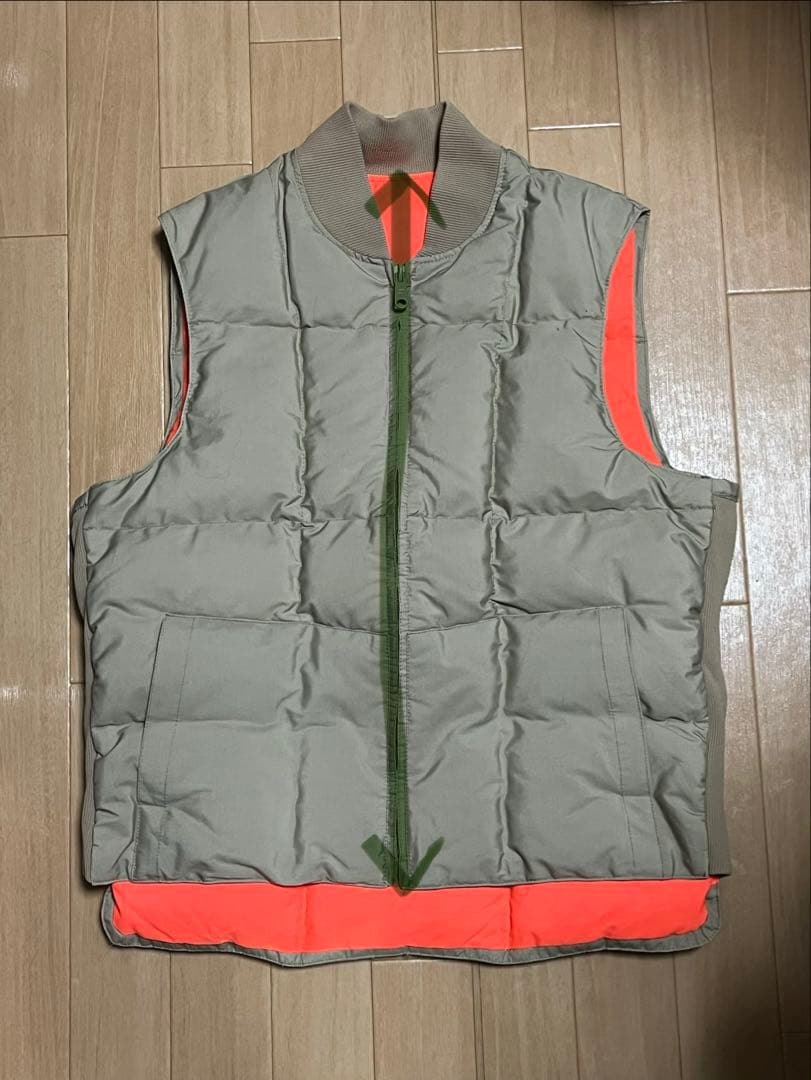 ＫS L.L.Bean ハンティング用リバーシブル　ダウンベスト　USA製