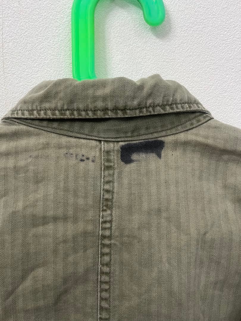 USARMY アメリカ軍 ヘリンボーン 13スター HBT ユーティリティシャツ